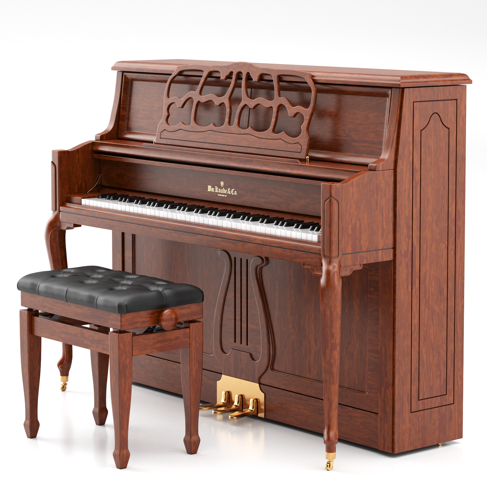 WMV-647F – Knabe Piano USA